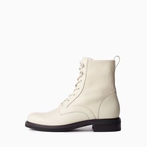 Rag & Bone white Stayton boots